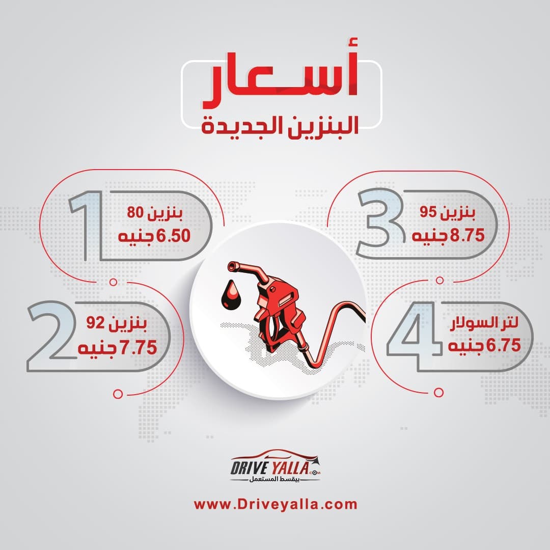 تعرف على أسعار البنزين الجديدة بعد الزيادة